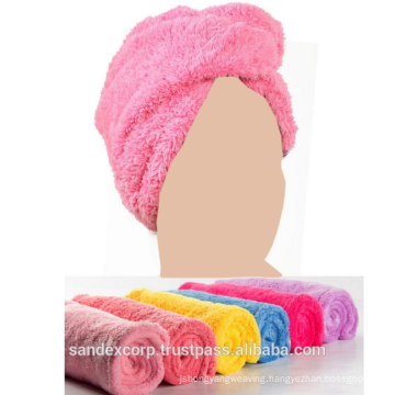 Personalised microfiber hair towel